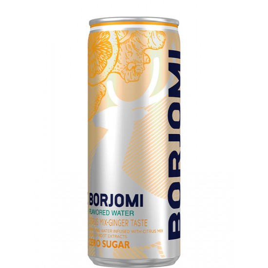 Asv.víz Borjomi citrusz gyombér ízben 0,33L