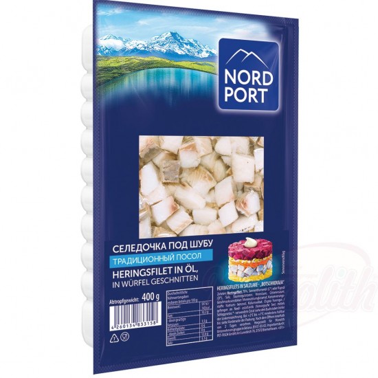 Hering filé "Pod Subu" 400g NOrd Port