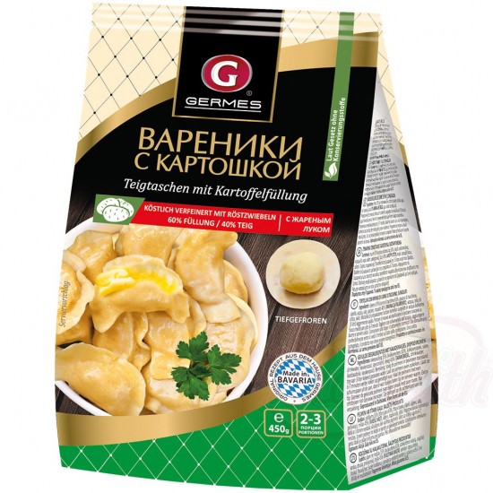 Derelye (varenyiki) krumplival 450g Germes 